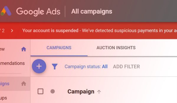 Заблокировали Google рекламу что делать