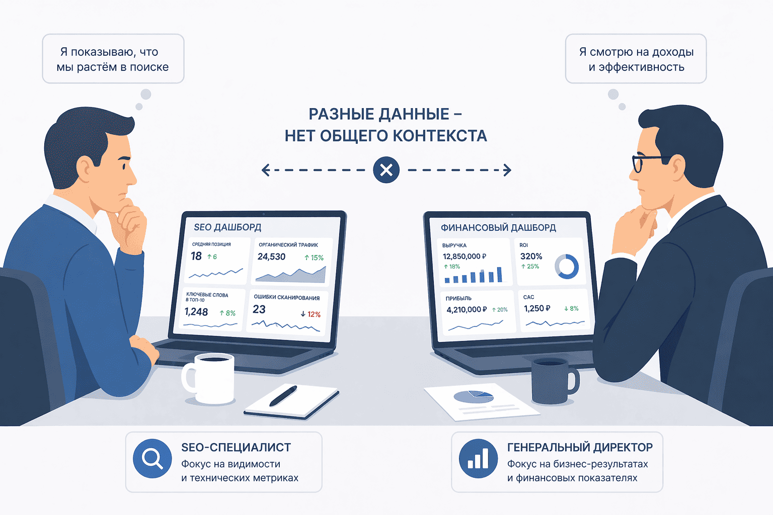 Почему директор не верит в SEO