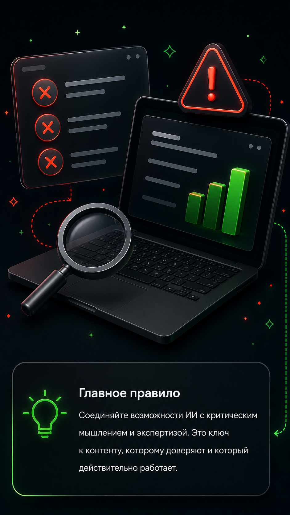 Создание контента: ИИ + экспертные знания