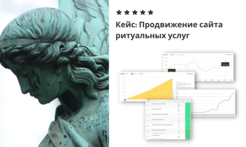 Кейс по продвижению сайта ритуальных услуг