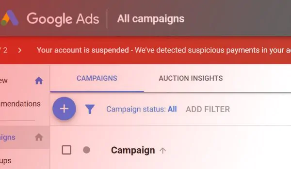 Заблокировали Google рекламу что делать