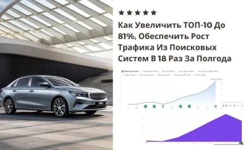 Как Увеличить ТОП-10 До 81%, Обеспечить Рост Трафика Из Поисковых Систем В 18 Раз За Полгода